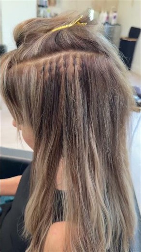 Check Out This Weft Hair Transformation #hairextensions
