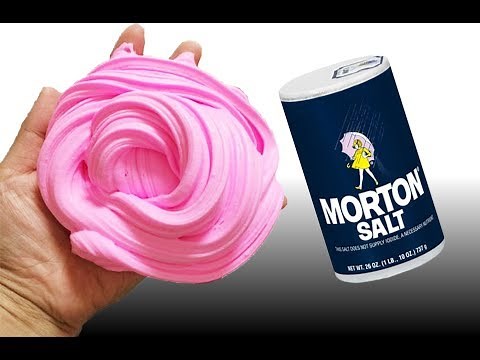 No Glue Salt Slime 💧, Testing No Glue Salt Slime Recipes!!