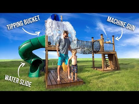 I Built a Backyard Waterpark - Full Detailed Build