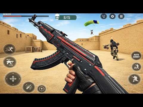 Commando Shooting Gun Game - FPS Terrorist Secret Mission _ Android GamePlay