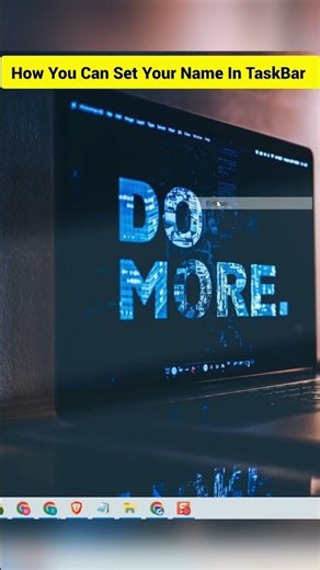 Show Your Name on the Windows Taskbar 😍 | Easy Windows 11 Trick