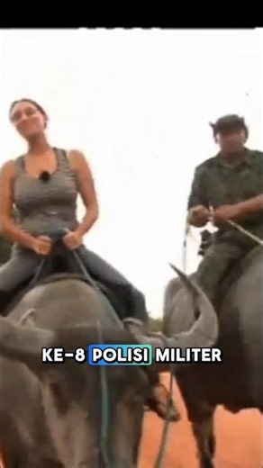 Police here use water buffalo instead of cars for transportation 😱‼️⁉️#shorts