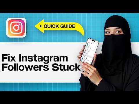 How To Fix Instagram Followers Stuck | Instagram Followers Not Updating Problem Resolved 2025