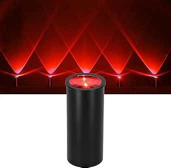 Rockville MINI Halo Black DJ Wall Wash Up Light Effect, 17 Hour Battery Power, Wireless DMX, RF Remote