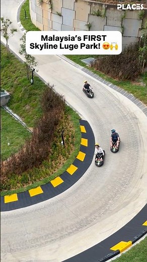 Malaysia’s FIRST Skyline Luge Park! 😍🙌
