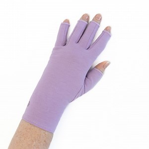 Dusky Lilac Purple Compression Gloves, Arthritis Hand Pain Relief - Etsy