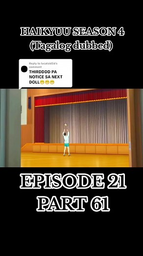 Haikyuu Season 4 Tagalog Dubbed Episode 21