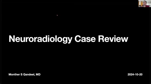 Neuroradiology Case Review