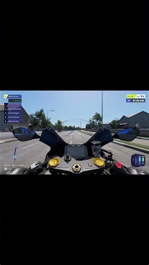 Suzuki GSX-R1000R PERFECT Exhaust Sound 🔊🔥 | Insane Speed | Ride 6 #shorts