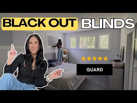 Transforming My Sleep with Guard Blackout Blinds | Installation to Review