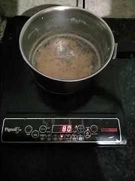 Set timer on induction