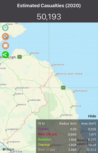 Nuclear radius Edinburgh🏴󠁧󠁢󠁳󠁣󠁴󠁿☢️ #nuclear #bomb #ww3 #foryou #foryoupage #edinburgh #explosion