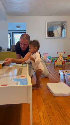 Daddy’s little helper 💓 #cute #smile #fun | A Life Less Scripted