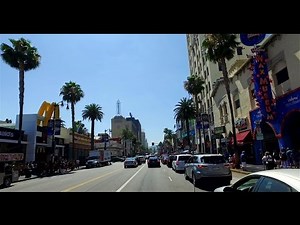 Hollywood Boulevard, Los Angeles California 2016 - 4K
