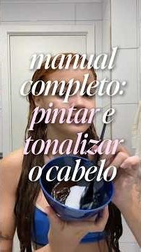 como eu pinto e tonalizo meu cabelo RUIVO em casa SOZINHA!!