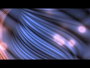 4K Space Plasma Waves Sparkle Background Animation