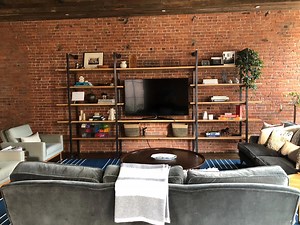 Reclaimed Wood Media Shelves & Bookcase, Custom Sizes and Finishes Are Welcome. - Etsy