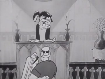 a/v geeks 16mm films: fanny's wedding day! a classic 1933 terrytoons cartoon