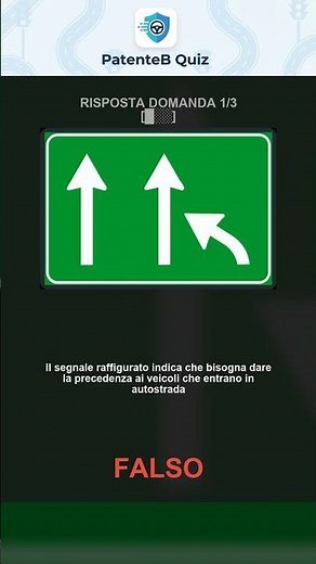 🚗 Riesci a fare 3/3? | Quiz Patente B