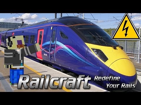 Railcraft Tutorial | Electric locomotive