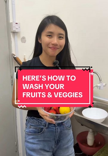 Wash Fruits and Vegetables Naturally with Baking Soda