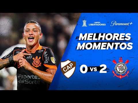PLATENSE 0 X 2 CORINTHIANS - CONMEBOL LIBERTADORES 2026 | Paramount+ Brasil