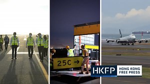 In Pictures: Hong Kong airport's third runway opens as Cathay cargo flight makes first commercial landing | Hong Kong Free Press HKFP