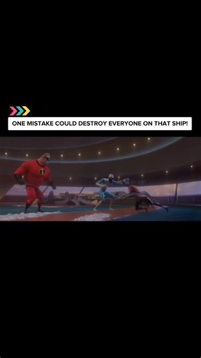the entire ship is heading straight into danger #TheIncredibles2 #Pixar #Superheroes #Animation