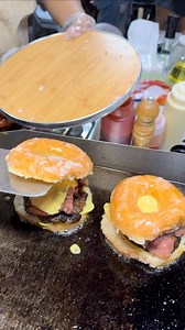 Glazed Donut Burger sa Tondo #KaFoodtrip | Ka FoodTrip