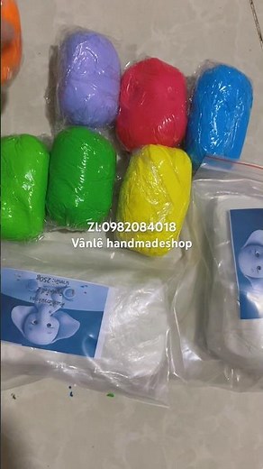 Cách Trộn màu cho đất sét tự khô. Cách trộn màu cho đất sét thái tự khô￼ #diy #datset ￼