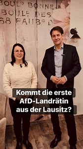 Kommt die erste AfD-Landrätin aus der Lausitz? Heute war ich in Lübbenau im Spreewald, um unsere Kandidatin für die Landratswahl Antje Ruhland-Führer zu unterstützen. Frau Ruhland-Führer ist Rechtsanwältin mit eigener Kanzlei und Mutter dreier Kinder. Im ersten Wahlgang konnte sie mit über 40 % einen Überraschungserfolg erzielen. Jetzt geht es in die Stichwahl. Wie zu erwarten war, hat die SPD mit Zeitungsannoncen zur Wahl des CDU-Manns aufgerufen. Man sieht, alleine trauen die Altparteien es si