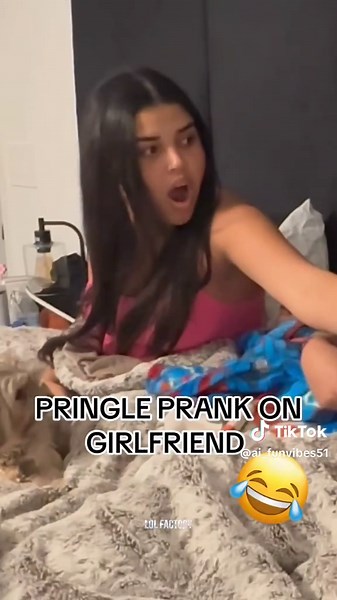 Girlfriend Can't Trust Pringles After Prank Gone Wrong