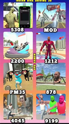 Indian bike 3D game 🎮 New cheat code 🔐 new update #Vishesh technical gaming#vishesh