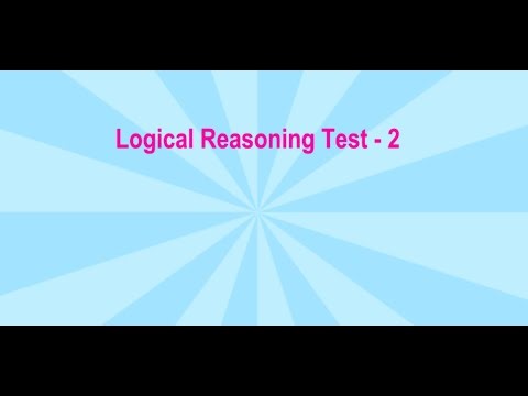 Logical Reasoning Test 2