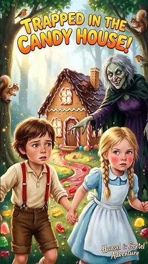 Hansel and Gretel Adventure | Candy House & Wicked Witch Story for Kids.