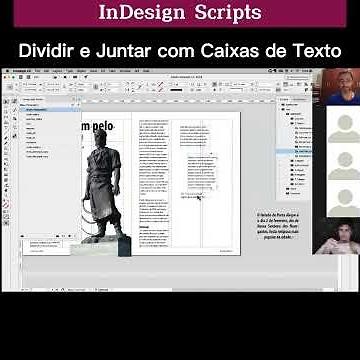 InDesign Scripts - Dividir e Juntar com Caixas de Texto