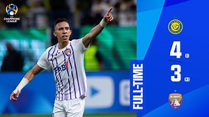 🎥 HIGHLIGHTS | 🇸🇦 Al Nassr 4️⃣-3️⃣ Al Ain 🇦🇪 (1-3 on pens) Excitement from start to finish. Goals galore in this quarter-final match up saw Al Ain squeeze past Al Nassr in what was an exhilarating game! Match Report 🔗 https://bit.ly/3vaTD5B #ACL | #NSRvAIN | AFC Champions League