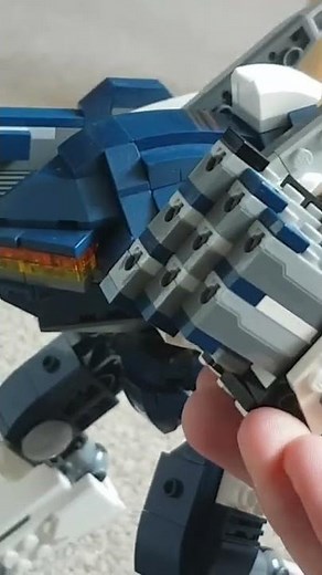 Lego Mech Arena rocket mortar 12s.