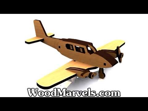 Build your own wooden Piper Cub (HD)!
