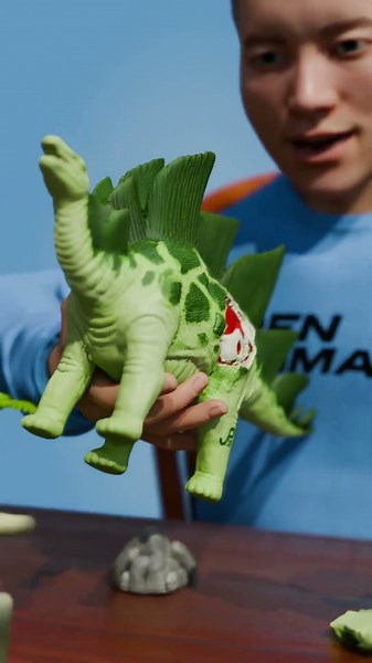 Dinosaurs You Could Rip Apart 🦖#JurassicPark #DinoDamage #Dinosaurs #90sToys #VintageToys #RetroToys