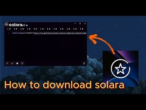 Solara | How to download solara | Executor PC