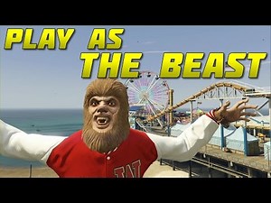 GTA 5 - How To Play As The BEAST Tutorial - Easter Egg - Unlocking The BEAST In Director Mode