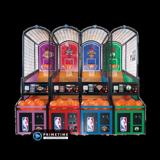 NBA Hoops Basketball Arcade Game For Sale - PrimeTime Amusements