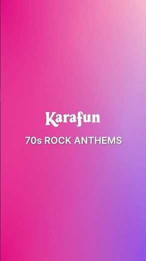 ⚡ 70s Rock Anthems