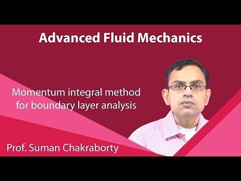Lecture 37 : Momentum integral method for boundary layer analysis