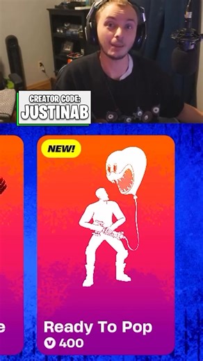 *NEW* Ready To Pop emote in the Fortnite item shop! #fortnite #fortniteitemshop #epicpartner #poppyplaytime #huggywuggy | AciDic BliTzz