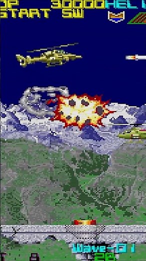 Silkworm Arcade Gameplay Blast #retrogaming #bestarcadegames #retro