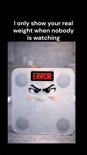 Your Scale Is Lying to Everyone But You 😂 #shorts #funny #relatable #weight #comedy #jokes