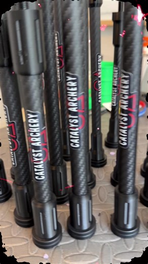 Sunday stabilizers #archery #bowlife #SmallBusiness #bowhunting