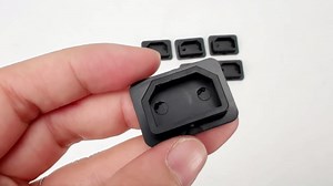 6PCS C14 Cover – IEC 320 C14 Male Plug Dust Cap, 3 Pin AC Power Inlet Socket Adapter Charge Port Protector Panel Mount Waterproof Weatherproof Replacement Shell for Outdoor Use